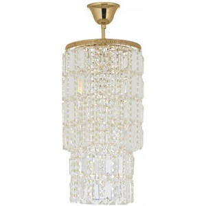 Изображение товара Потолочная люстра хрустальная на штанге Arti Lampadari Stella Gold Stella E 1.5.20.102 G