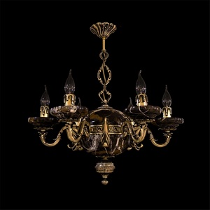 Изображение товара Подвесная люстра НК-О-6 АКС Черный мрамор