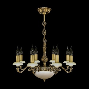 Изображение товара Подвесная люстра НК-О-8 Муза Белый мрамор