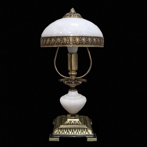 Изображение товара Настольная лампа НК-О-02 ОВМ Белый мрамор