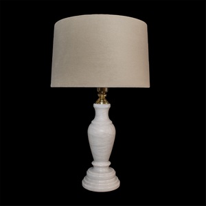 Изображение товара Настольная лампа НК-О-14М Белый мрамор