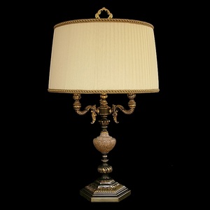 Изображение товара Настольная лампа НК-О-33 Розовый мрамор