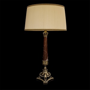 Изображение товара Настольная лампа НК-О-40 Бордовая яшма