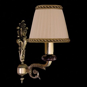 Изображение товара Бра НК-О-28-1 ФВ Абажур Бордовая яшма