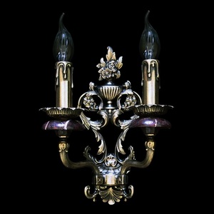 Изображение товара Бра НК-О-29 АНТИС Бордовая яшма