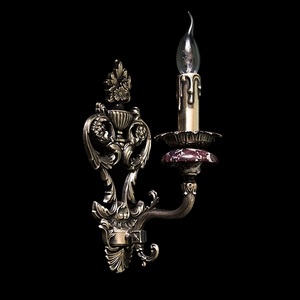 Изображение товара Бра НК-О-29-1 АНТИС Бордовая яшма