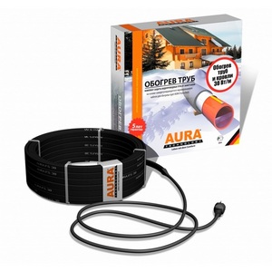 Изображение товара Кабель для обогрева желобов и водостоков 30-25 (25м-750 Вт) AURA Technology FS