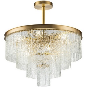 Изображение товара Потолочная люстра каскадная на штанге Belfast Harland 6308-6 BR CL