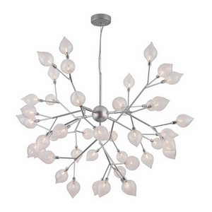 Изображение товара Подвесная люстра светодиодная 547 Bogate's Boccio серебро лепестки