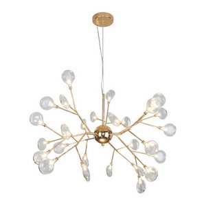 Изображение товара Подвесная люстра светодиодная Bogate's LAMELLA 564 золото лепестки