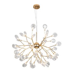 Изображение товара Подвесная люстра светодиодная Bogate's LAMELLA 565 золото лепестки