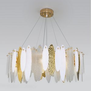 Изображение товара Подвесная люстра 326/10 Bogate's Canaria золото (Умный дом, Алиса, WiFi, голосовое управление)