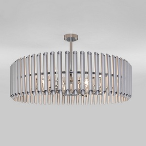 Изображение товара Люстра потолочная на штанге 362/8 серебро Bogate's Castellie