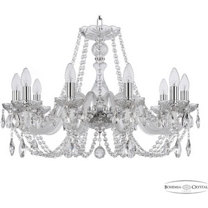 Изображение товара Подвесная люстра Bohemia 101 101/10/240 Ni подсвечник с подвесками