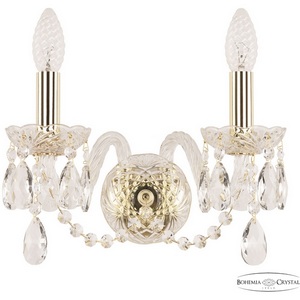 Изображение товара Бра Bohemia 101 101B/2/141 G подсвечник с подвесками