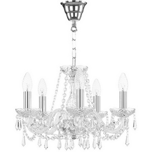 Изображение товара Подвесная люстра Bohemia 104 104/5/141 Ni подсвечник с подвесками