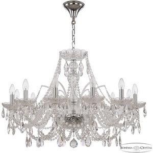 Изображение товара Подвесная люстра Bohemia 105 105/12/300 Ni подсвечник с подвесками