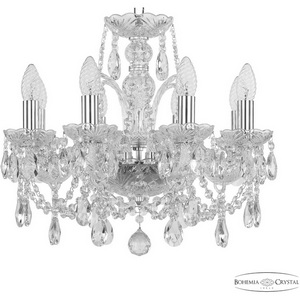 Изображение товара Подвесная люстра Bohemia 105 105/8/141 Ni подсвечник с подвесками