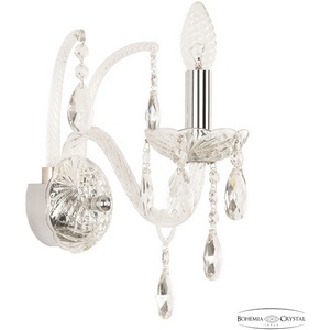 Изображение товара Бра Bohemia 105 105B/1/165 Ni подсвечник с подвесками