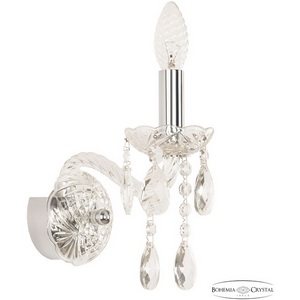 Изображение товара Бра Bohemia 107 107B/1/141 Ni подсвечник с подвесками