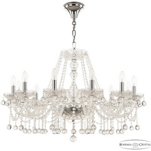 Изображение товара Подвесная люстра Bohemia 108 108/12/300 Ni подсвечник с подвесками
