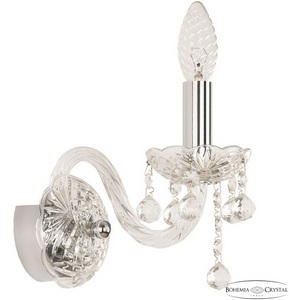 Изображение товара Бра Bohemia 108 108B/1/141 Ni подсвечник с подвесками