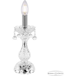 Изображение товара Настольная лампа Bohemia 108 108L/1-27 Ni с подвесками