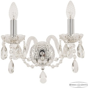 Изображение товара Бра Bohemia 116 116B/2/141 Ni подсвечник с подвесками