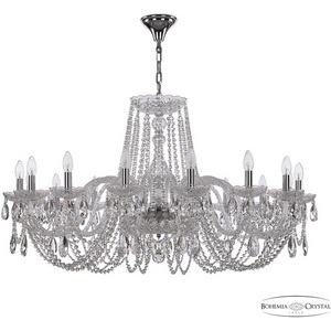 Изображение товара Подвесная люстра Bohemia 1402 1402/16/400 Ni подсвечник с подвесками