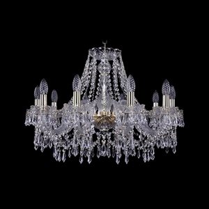 Изображение товара Подвесная люстра хрусталь Bohemia 1403 1403/10/240/G подсвечник
