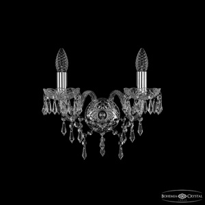 Изображение товара Бра Bohemia 1403 1403B/2/141 Ni подсвечник с подвесками