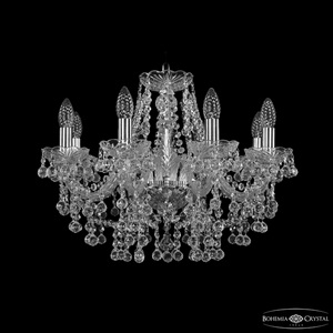 Изображение товара Подвесная люстра Bohemia 1409 1409/8/195 Ni подсвечник с подвесками