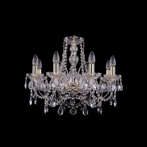 Изображение товара Люстра хрустальная Bohemia 1411 1411/8/195/G подсвечник
