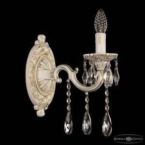 Изображение товара Бра AL7801B10/1/175 A WMG Bohemia AL7801 в виде свечи с подвесками