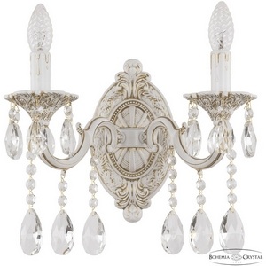 Изображение товара Бра AL7801B10/2/175 A WMG Bohemia AL7801 в виде свечи с подвесками