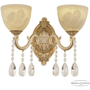 Изображение товара Бра Bohemia AL7801 AL7801B10/2/175 A WMG P1 U Angel с подвесками