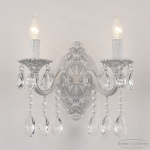 Изображение товара Бра AL7801B10/2/175 A WMN Bohemia AL7801 в виде свечи с подвесками