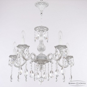 Изображение товара Подвесная люстра хрустальная AL78101/5/175 A WMN Bohemia AL7801 в виде свечи