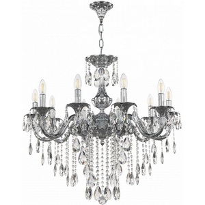 Изображение товара Подвесная люстра Bohemia AL7901 AL79101/10/250 B Ni подсвечник с подвесками