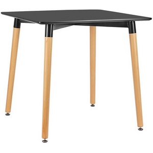 Изображение товара Стол 80х80x75см, чёрный Bradex Home Summer FR 0404 (квадратная столешница, 4 ножки)