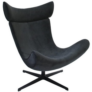 Изображение товара Кресло графит, искусственная замша Bradex Home Toro FR 0662