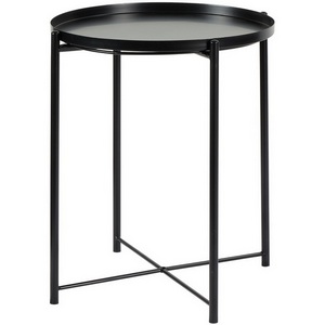 Изображение товара Кофейный столик диам.45x51см, чёрный Bradex Home МУН FR 0829 (круглая столешница, 4 ножки)