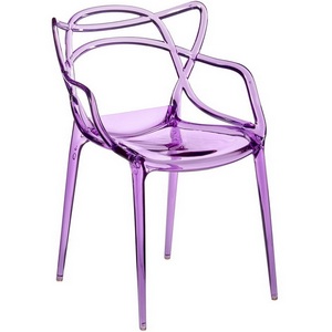 Изображение товара Стул прозрачный сиреневый Bradex Home Masters FR 0867