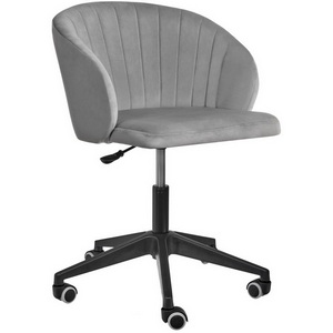 Изображение товара Стул с регулировкой высоты на колесиках вращающийся на колесиках темно-серый Bradex Home Paola RF 0042