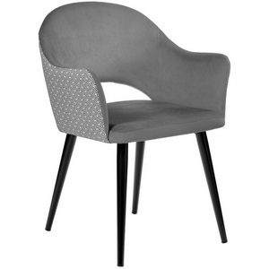 Изображение товара Стул серый с жаккардом Bradex Home Bruno RF 0198