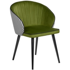 Изображение товара Стул зеленый с жаккардом Bradex Home Paola RF 0258