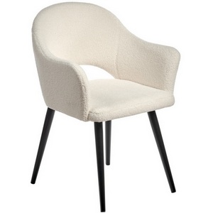 Изображение товара Стул белый, искусственный мех Bradex Home Bruno RF 0446