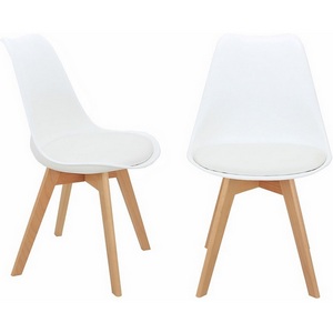 Изображение товара Комплект из 2-х стульев Bradex Home Eames Bon белый (FR 0023P)
