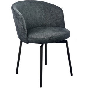 Изображение товара Стул Tess серый шенилл на поворотном механизме Bradex Home арт.FR 1001