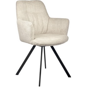 Изображение товара Стул Grant латте шенил на поворотном механизме Bradex Home арт.FR 1002